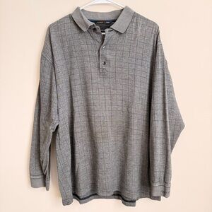 Greg Norman Collection Charcoal Polo Shirt